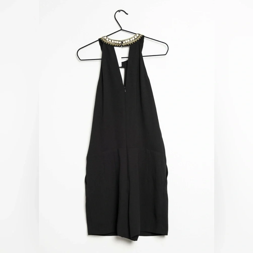 BNWT Guess by Marciano Elegant Black Short Jumpsuit Size 0 - Picture 2 of 3